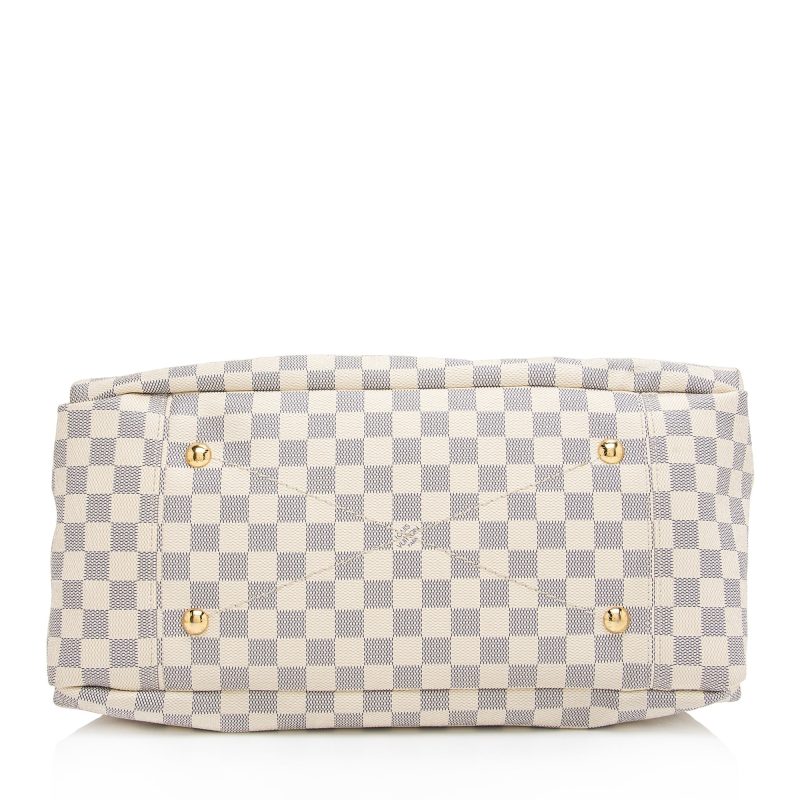 Louis Vuitton Damier Azur Artsy MM Shoulder Bag (SHF-e4MqKD) - Image 3