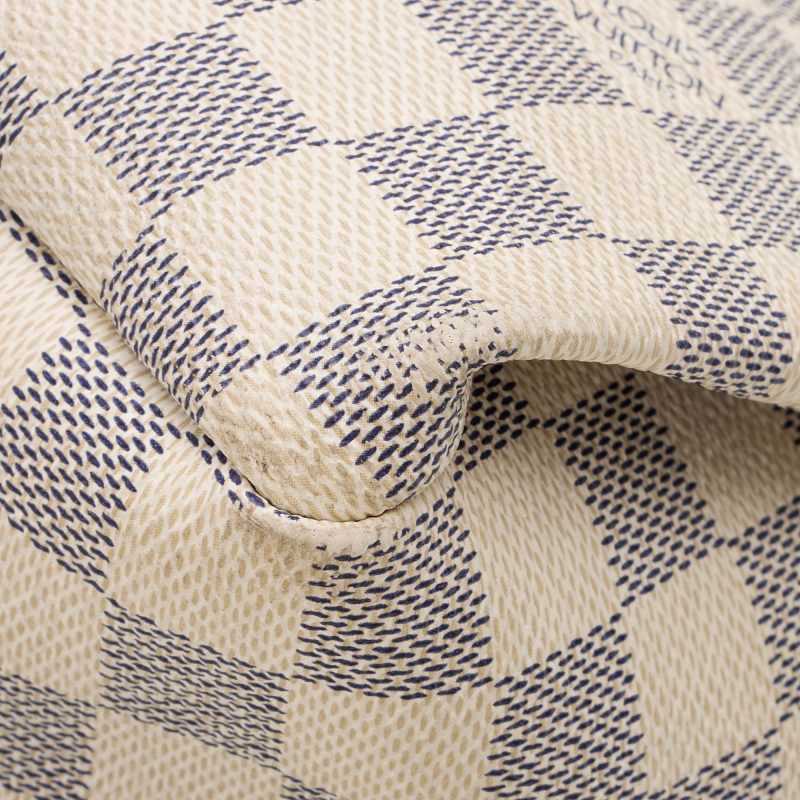 Louis Vuitton Damier Azur Artsy MM Shoulder Bag (SHF-2DoCfw) - Image 12