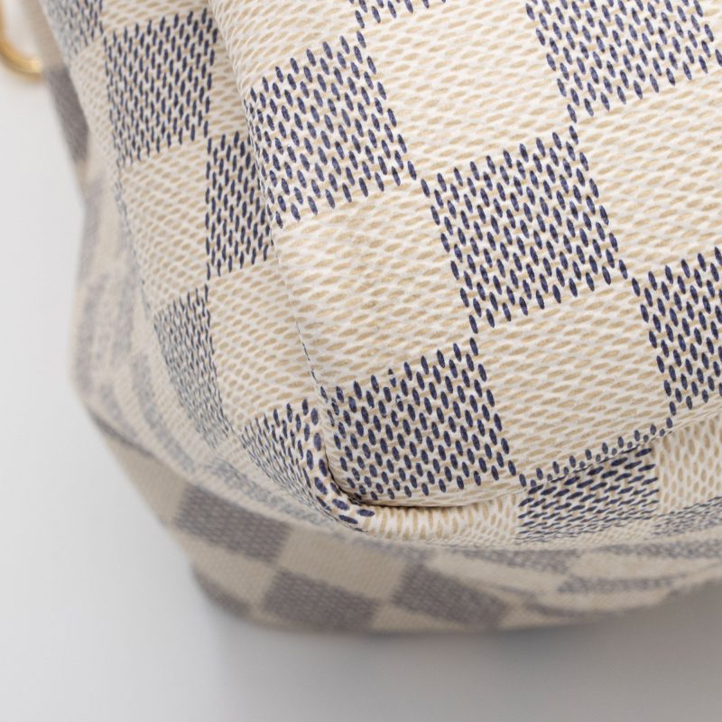 Louis Vuitton Damier Azur Artsy MM Shoulder Bag (SHF-naUphr) - Image 14