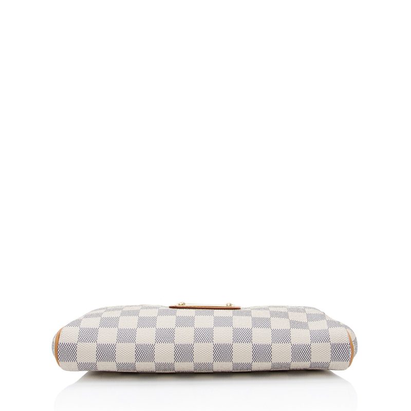 Louis Vuitton Damier Azur Eva Clutch (SHF-v5xd3A) - Image 3