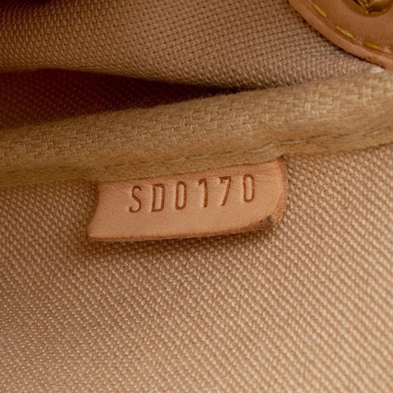 Louis Vuitton Damier Azur Eva Clutch (SHF-v5xd3A) - Image 5