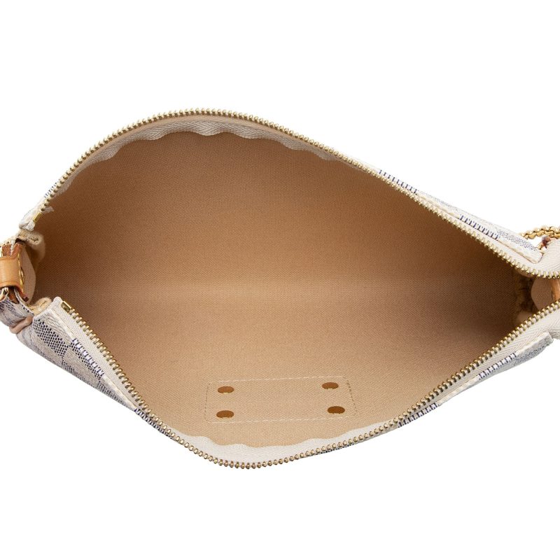 Louis Vuitton Damier Azur Eva Clutch (SHF-v5xd3A) - Image 6