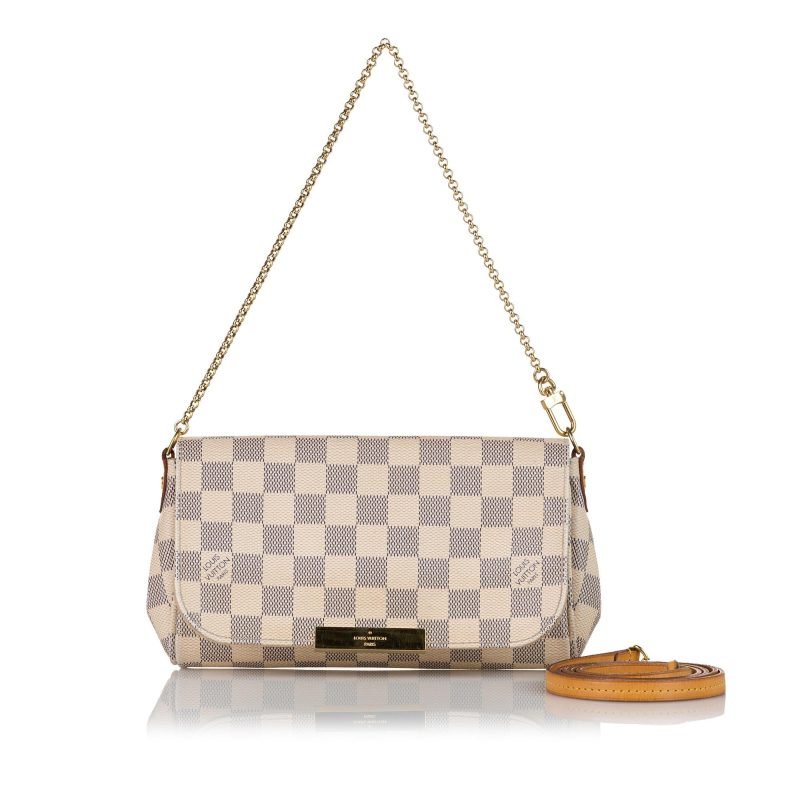 Louis Vuitton Damier Azur Favorite PM (SHG-35685) - Image 4