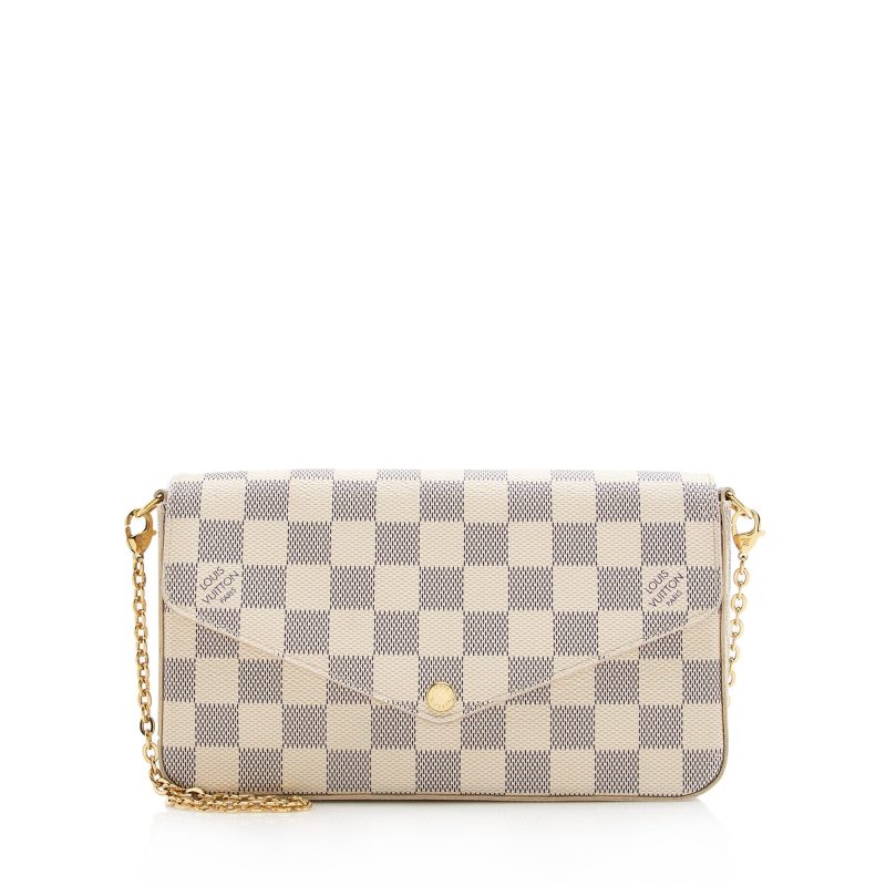 Louis Vuitton Damier Azur Felicie Pochette (SHF-22804) - Image 16