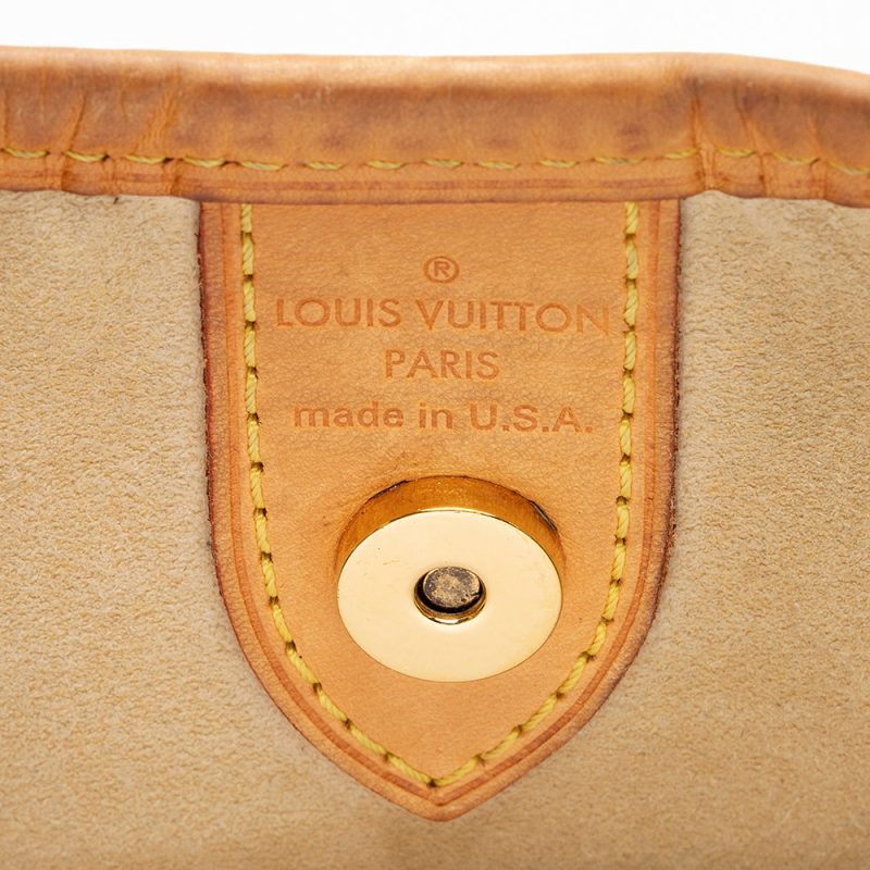 Louis Vuitton Damier Azur Galliera PM Shoulder Bag - FINAL SALE (SHF-20151) - Image 7