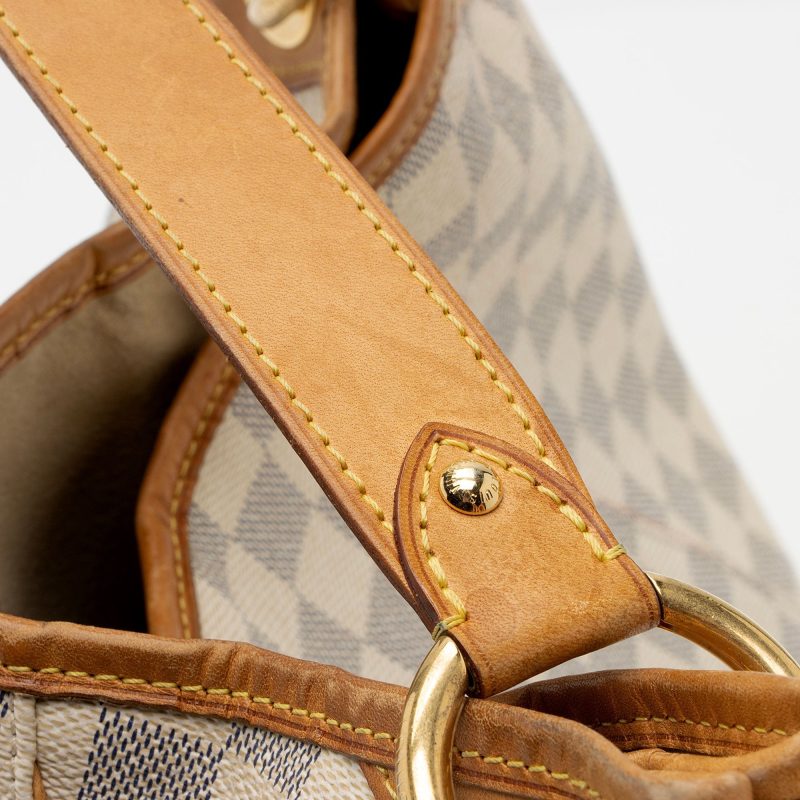 Louis Vuitton Damier Azur Galliera PM Shoulder Bag (SHF-U1PkFO) - Image 12