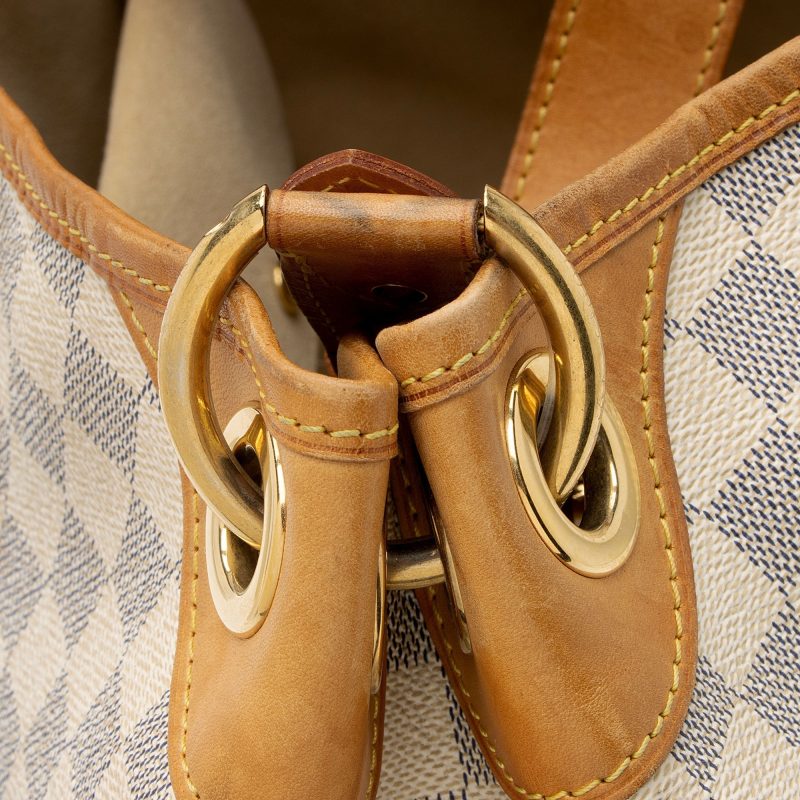 Louis Vuitton Damier Azur Galliera PM Shoulder Bag (SHF-U1PkFO) - Image 14
