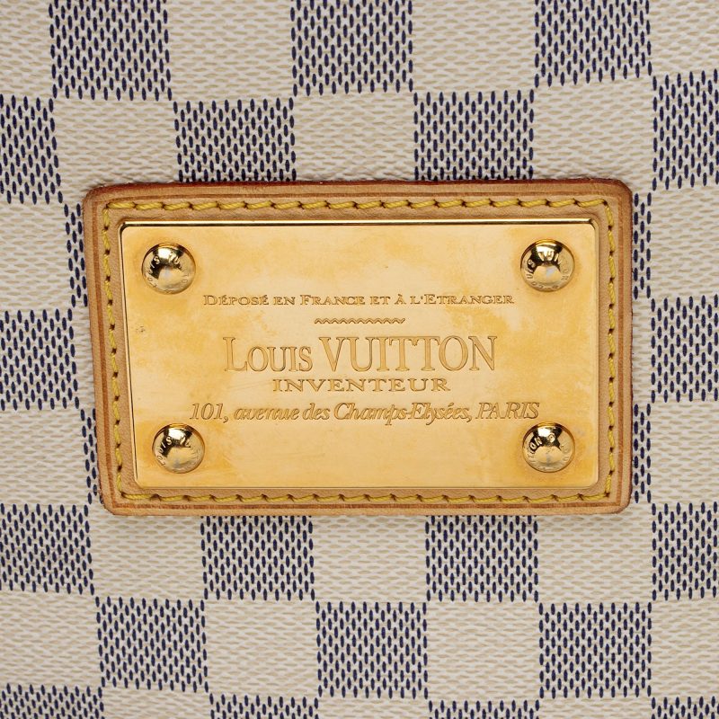 Louis Vuitton Damier Azur Galliera PM Shoulder Bag (SHF-TRz2us) - Image 8