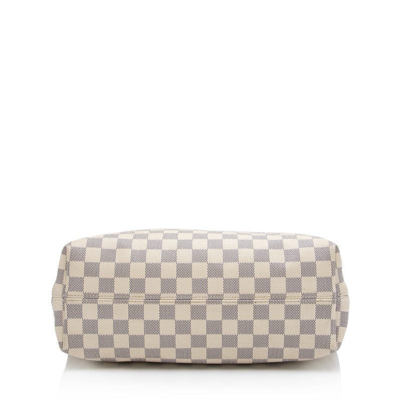 Louis Vuitton Damier Azur Graceful PM Hobo (SHF-hko0ik) - Image 3
