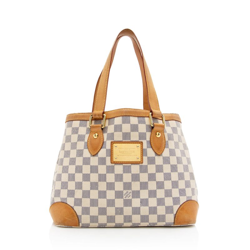 Louis Vuitton Damier Azur Hampstead PM Tote (SHF-18404) - Image 20