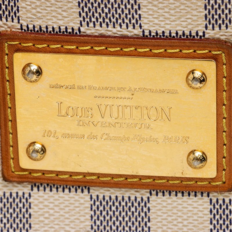 Louis Vuitton Damier Azur Hampstead PM Tote (SHF-18404) - Image 8