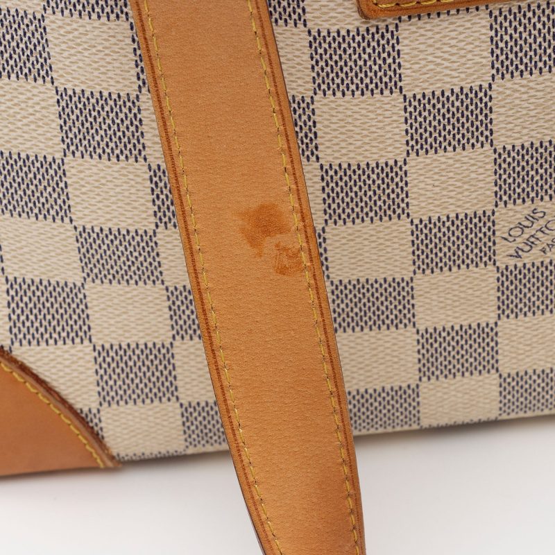 Louis Vuitton Damier Azur Hampstead PM Tote (SHF-KiMpmr) - Image 18