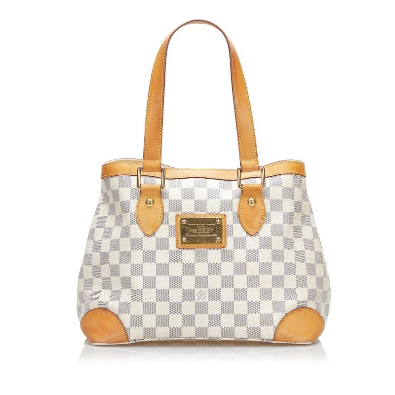 Louis Vuitton Damier Azur Hampstead PM (SHG-36511) - Image 12