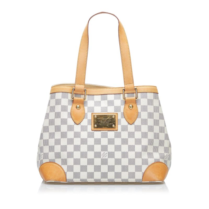 Louis Vuitton Damier Azur Hampstead PM (SHG-36618) - Image 9