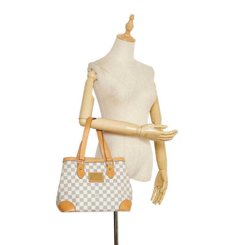 Louis Vuitton Damier Azur Hampstead PM (SHG-36618) - Image 4