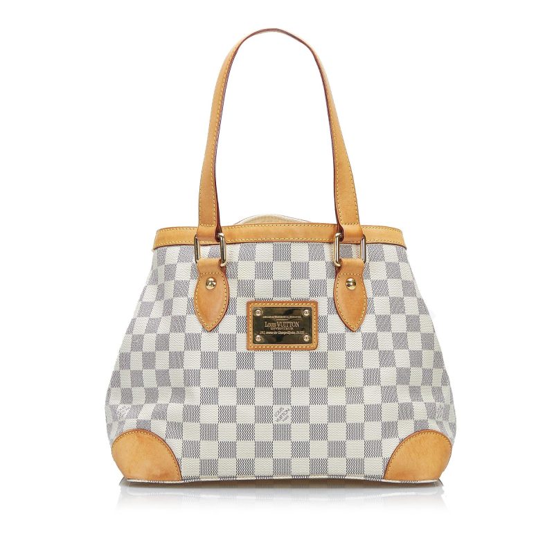 Louis Vuitton Damier Azur Hampstead PM (SHG-f7FybU) - Image 11