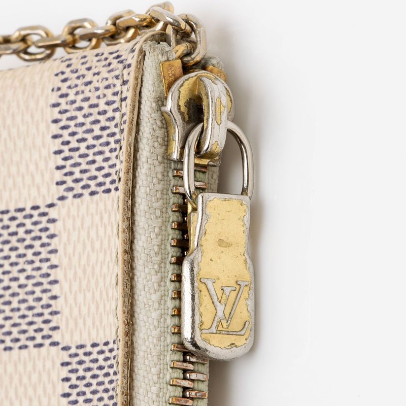 Louis Vuitton Damier Azur Key Pouch - Image 6