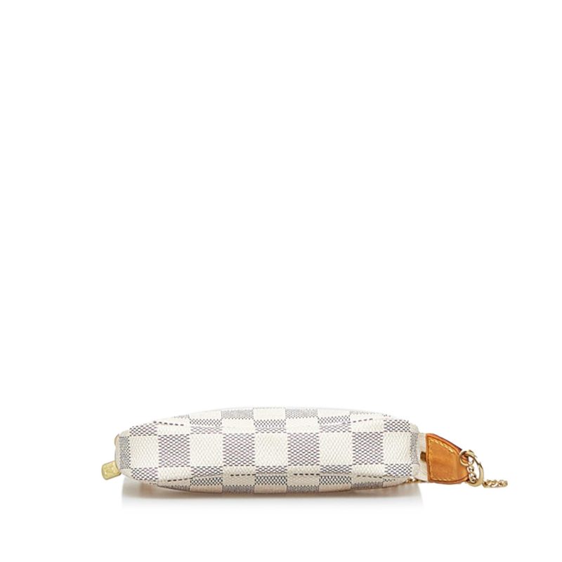 Louis Vuitton Damier Azur Mini Pochette Accessoire (SHG-7ah3SS) - Image 3