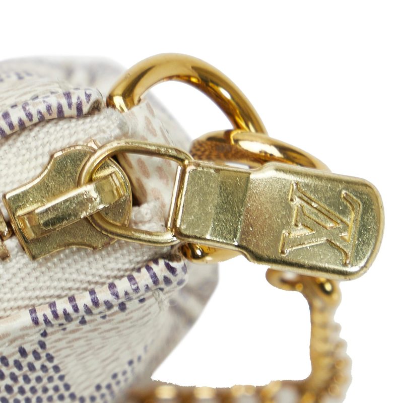 Louis Vuitton Damier Azur Mini Pochette Accessoires (SHG-1sdvQ6) - Image 8