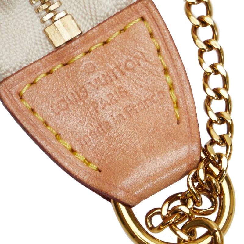 Louis Vuitton Damier Azur Mini Pochette Accessoires (SHG-1sdvQ6) - Image 6