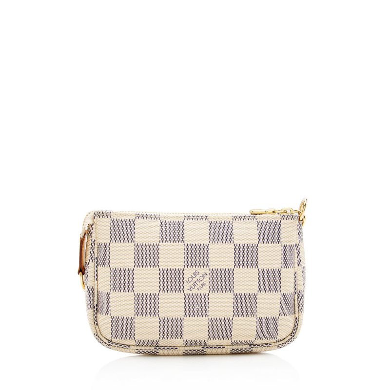 Louis Vuitton Damier Azur Mini Pochette Accessoires (SHF-16530) - Image 2