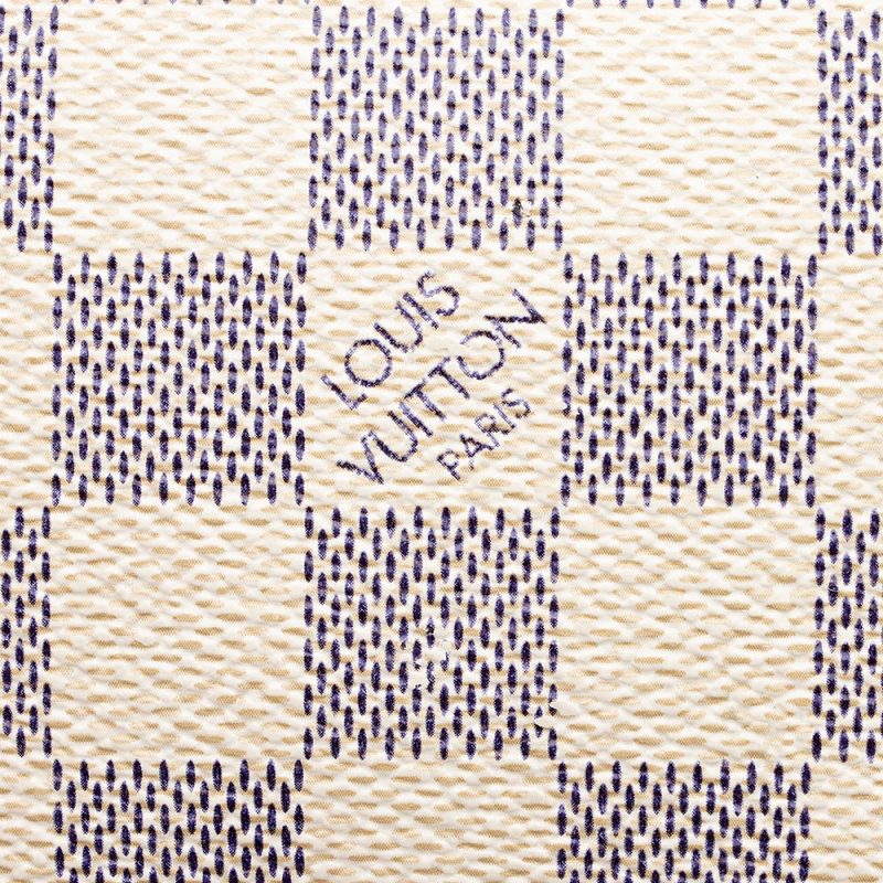 Louis Vuitton Damier Azur Mini Pochette Accessoires (SHF-16530) - Image 10
