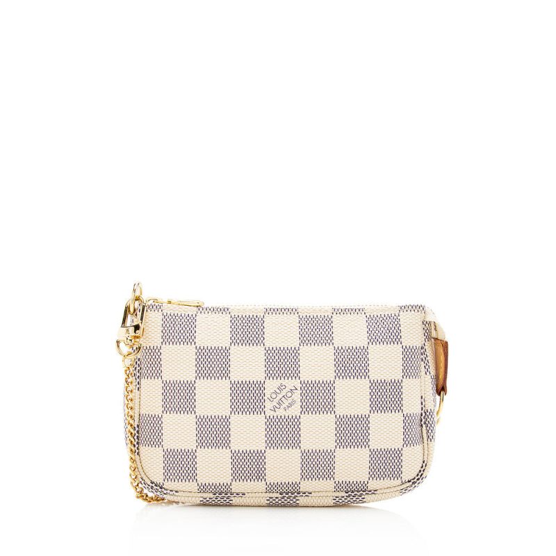 Louis Vuitton Damier Azur Mini Pochette Accessoires (SHF-16530) - Image 12