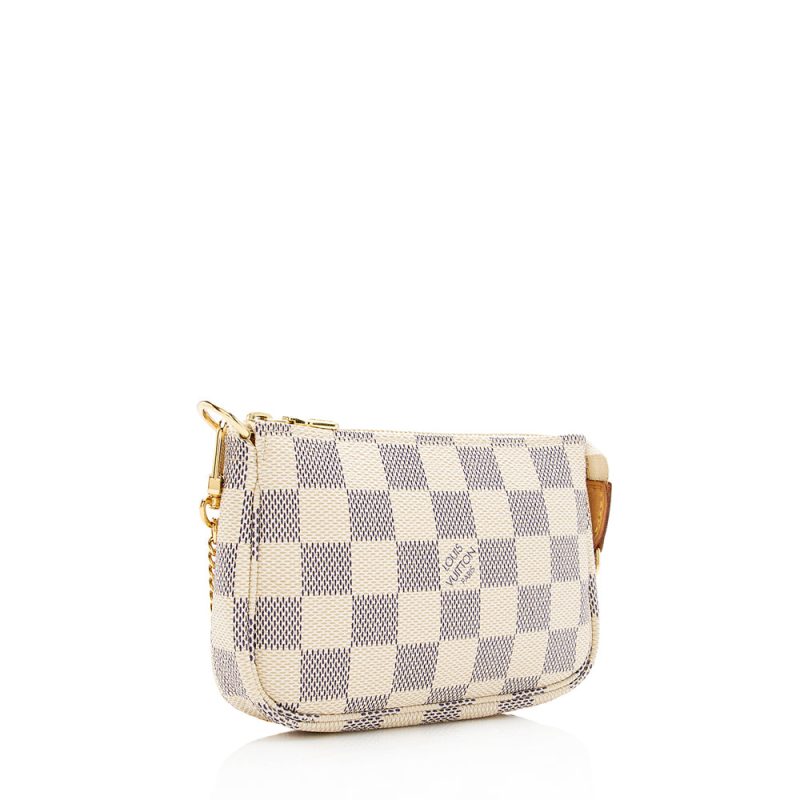 Louis Vuitton Damier Azur Mini Pochette Accessoires (SHF-16530)
