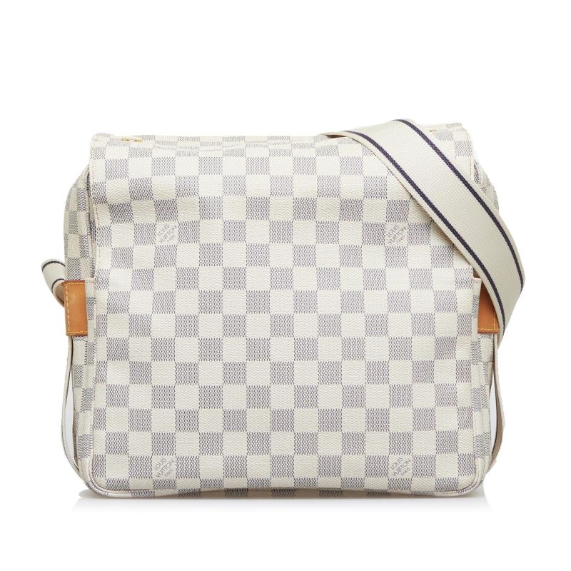 Louis Vuitton Damier Azur Naviglio (SHG-YpbRhm) - Image 10
