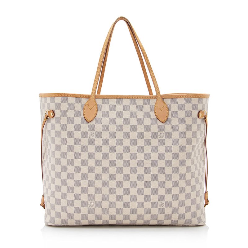 Louis Vuitton Damier Azur Neverfull GM Tote (SHF-21023) - Image 2