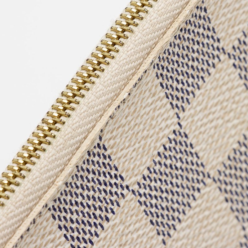 Louis Vuitton Damier Azur Neverfull MM Pochette (SHF-21852) - Image 11