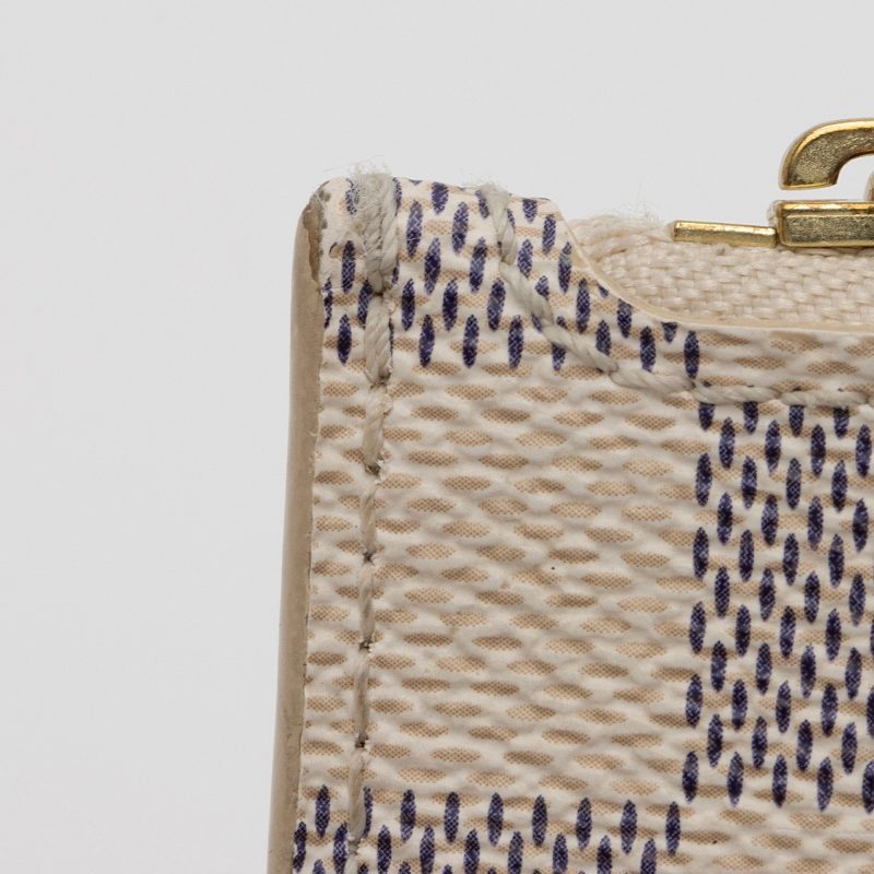 Louis Vuitton Damier Azur Neverfull MM Pochette (SHF-GlnHuq) - Image 7