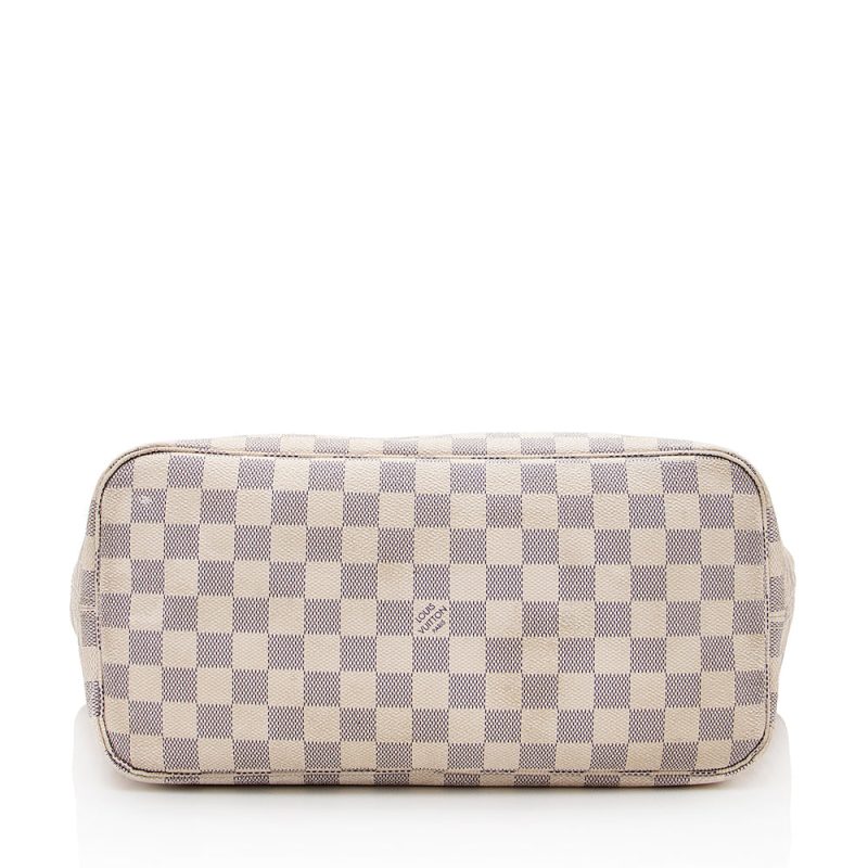 Louis Vuitton Damier Azur Neverfull MM Tote (SHF-19519) - Image 3