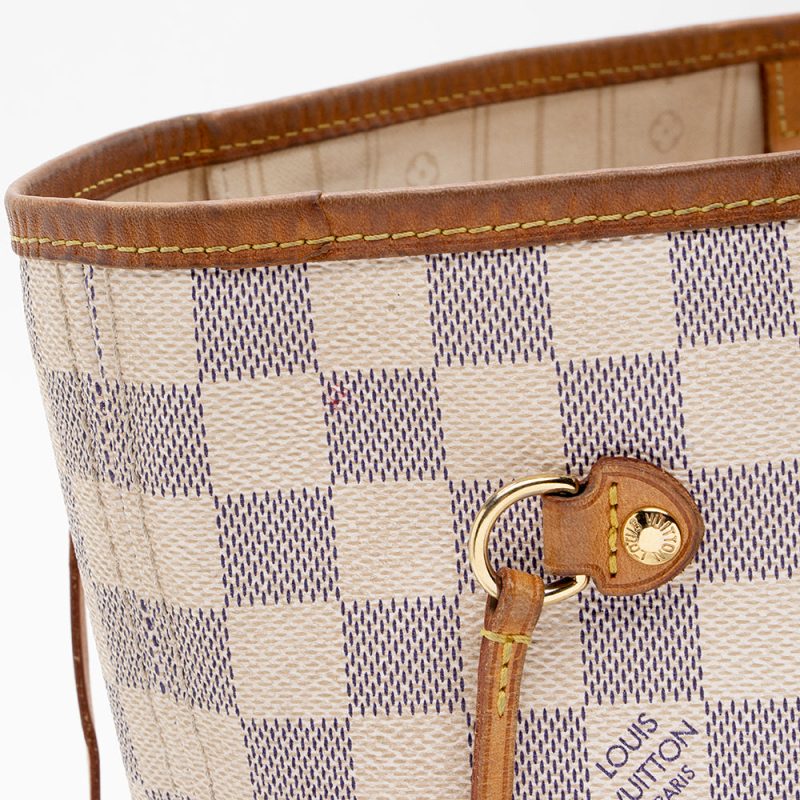 Louis Vuitton Damier Azur Neverfull MM Tote (SHF-19519) - Image 19