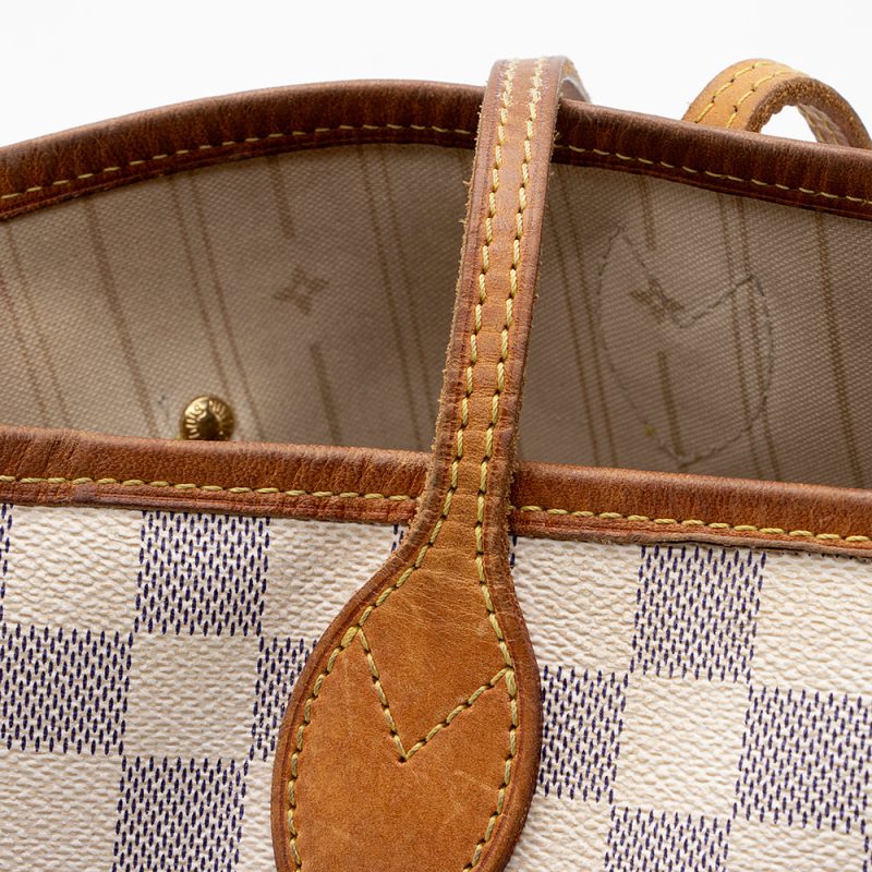 Louis Vuitton Damier Azur Neverfull MM Tote (SHF-19519) - Image 15