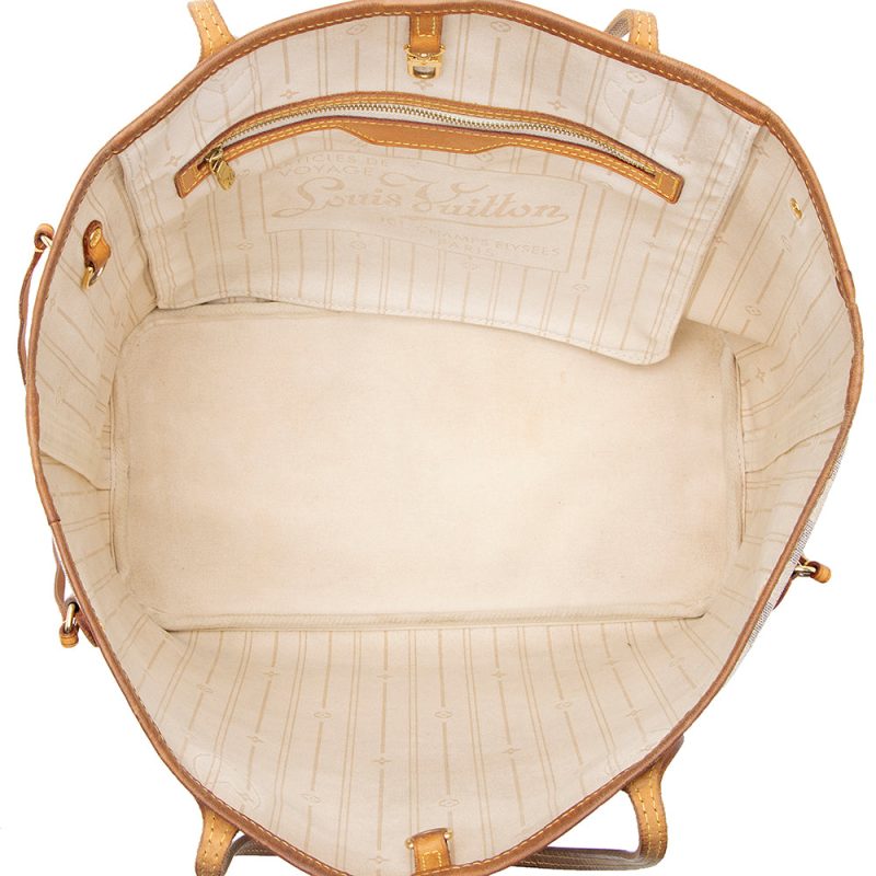 Louis Vuitton Damier Azur Neverfull MM Tote (SHF-19519) - Image 6
