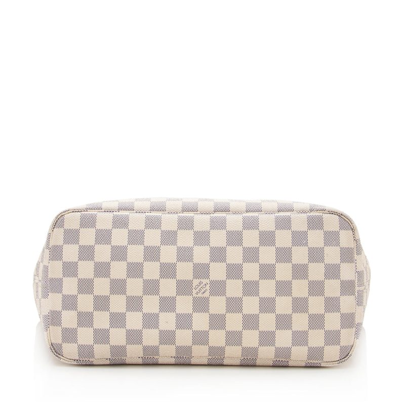Louis Vuitton Damier Azur Neverfull MM Tote (SHF-19737) - Image 3
