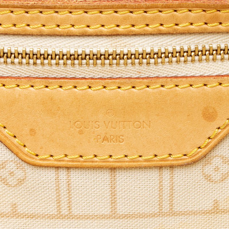 Louis Vuitton Damier Azur Neverfull MM Tote (SHF-19737) - Image 7