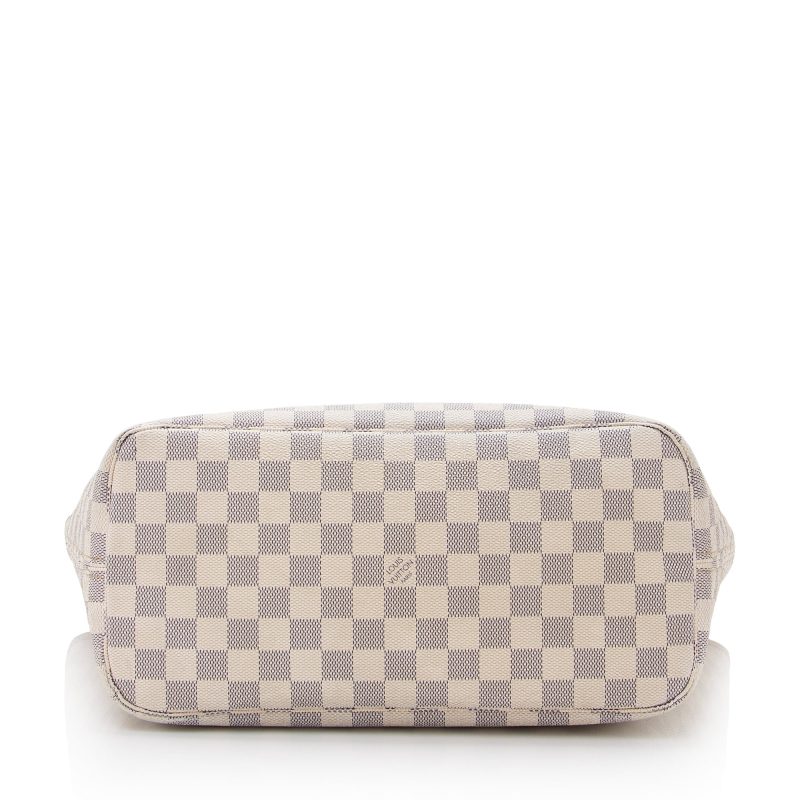 Louis Vuitton Damier Azur Neverfull MM Tote (SHF-22889) - Image 3