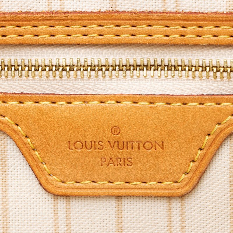 Louis Vuitton Damier Azur Neverfull MM Tote (SHF-22889) - Image 7