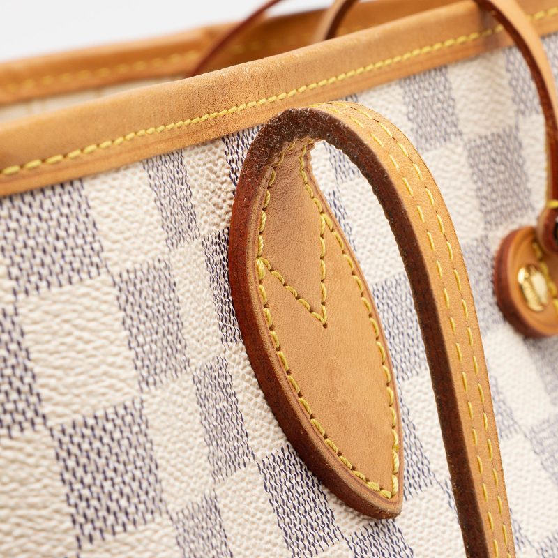 Louis Vuitton Damier Azur Neverfull MM Tote (SHF-76IDSl) - Image 18