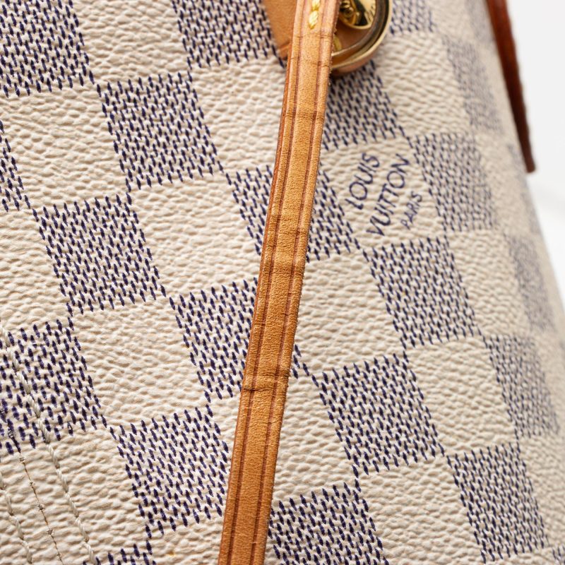 Louis Vuitton Damier Azur Neverfull MM Tote (SHF-76IDSl) - Image 17