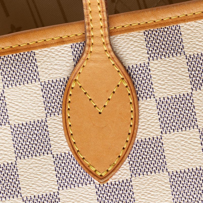 Louis Vuitton Damier Azur Neverfull MM Tote (SHF-76IDSl) - Image 13