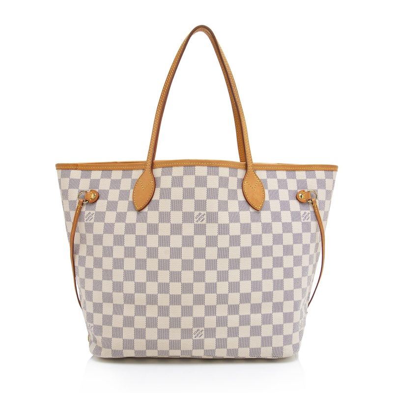 Louis Vuitton Damier Azur Neverfull MM Tote (SHF-76IDSl) - Image 20