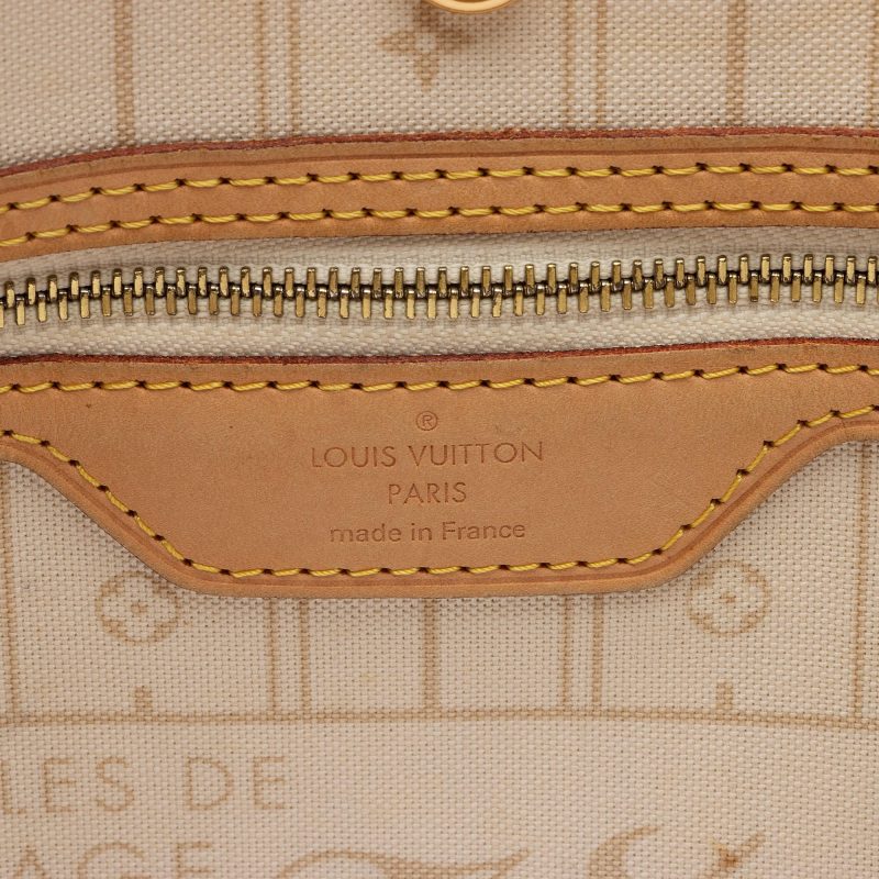 Louis Vuitton Damier Azur Neverfull MM Tote (SHF-76IDSl) - Image 7