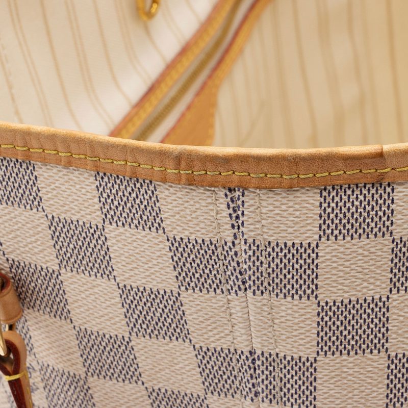 Louis Vuitton Damier Azur Neverfull MM Tote (SHF-uaROfL) - Image 15