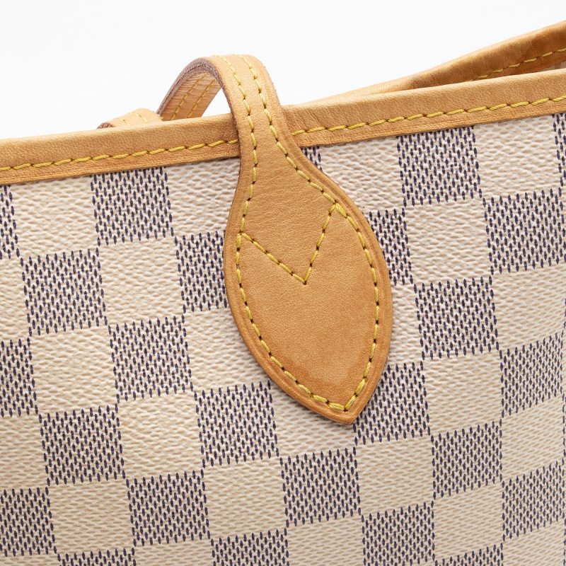 Louis Vuitton Damier Azur Neverfull MM Tote (SHF-uaROfL) - Image 12