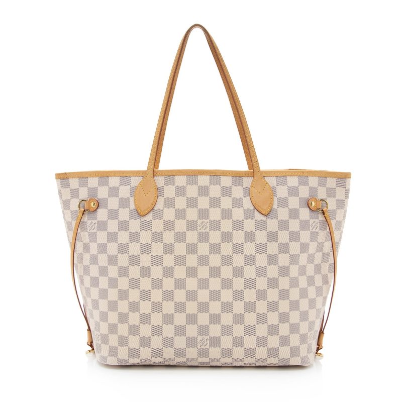 Louis Vuitton Damier Azur Neverfull MM Tote (SHF-uaROfL) - Image 16
