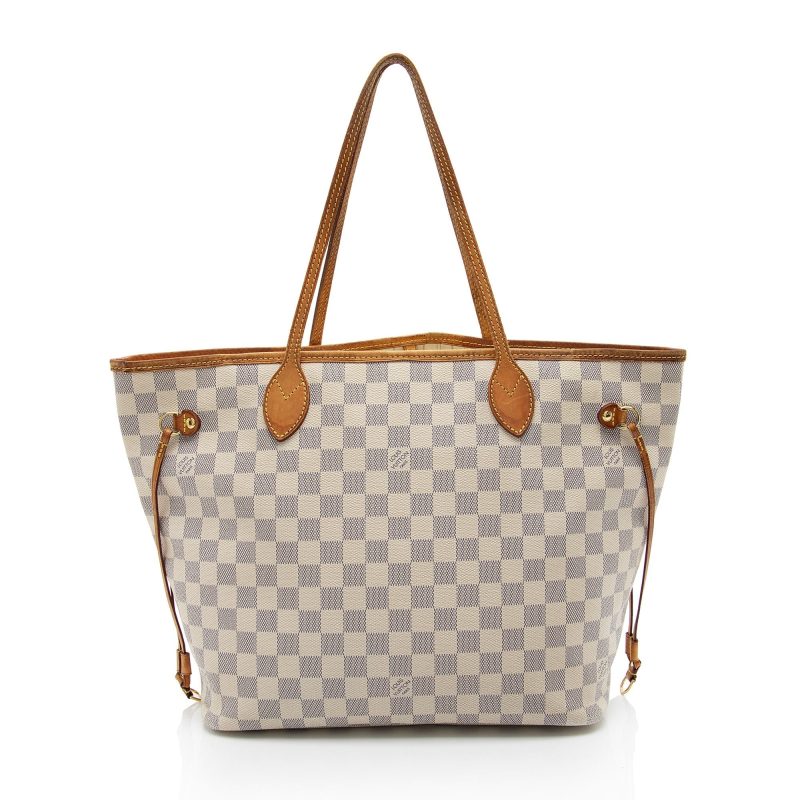 Louis Vuitton Damier Azur Neverfull MM Tote (SHG-AOeI8u) - Image 2