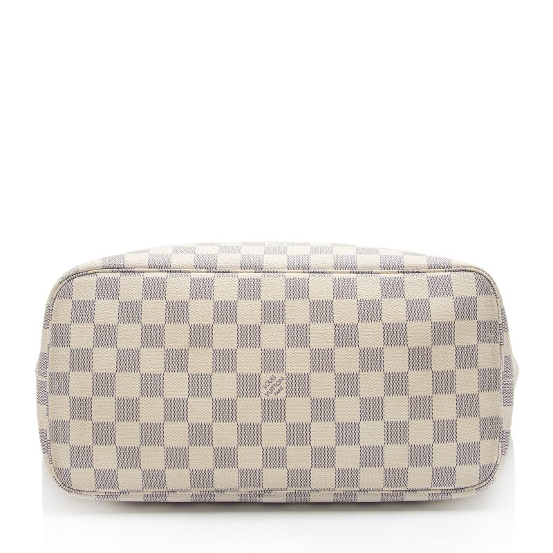 Louis Vuitton Damier Azur Neverfull MM Tote (SHG-AOeI8u) - Image 3